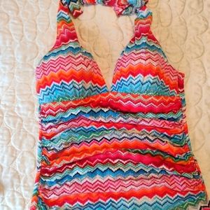 La Blanca tankini top